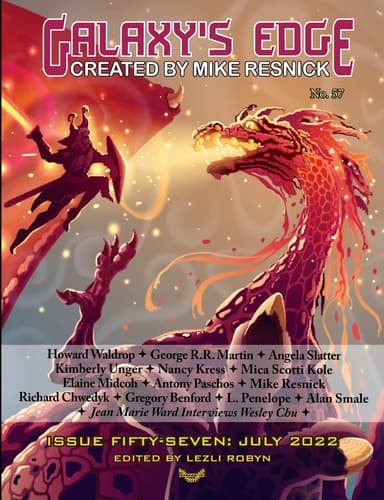 Cover of Galaxy's Edge Magazine