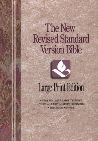 Cover of Large Print Bible