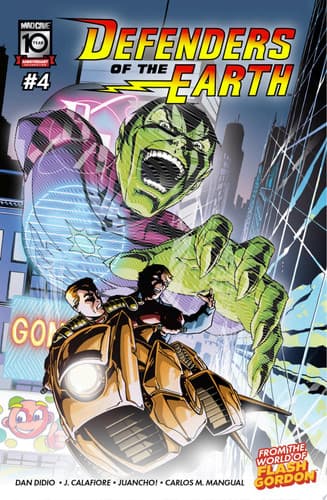 Cover of Defenders of the Earth #4