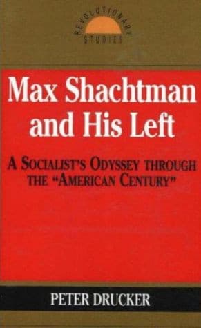 Cover of Max Shachtman and His Left