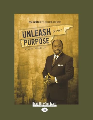 Cover of Unleash Your Purpose