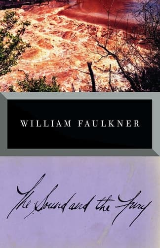 Cover of The sound and the fury
