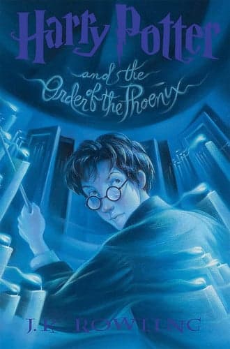 Cover of Harry Potter and the Order of the Phoenix #5 [large print]