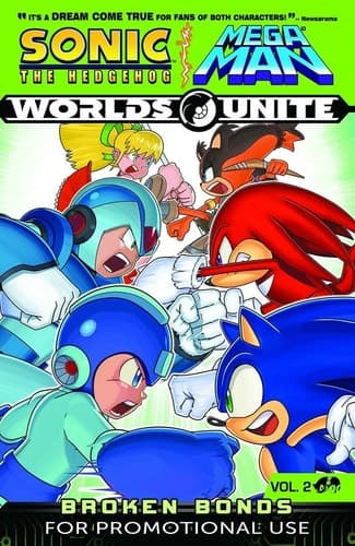 Cover of Sonic the Hedgehog Mega Man