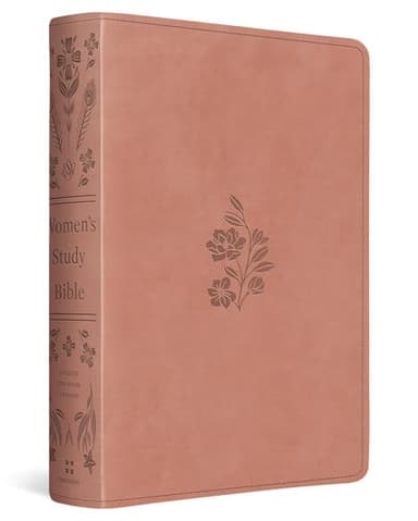 Cover of ESV Women's Study Bible (TruTone, Blush Rose, Floral Bloom Design)