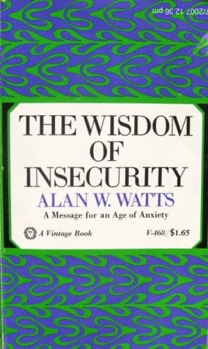 Cover of The Wisdom of Insecurity