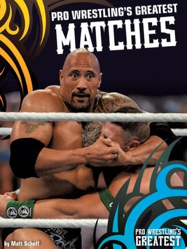 Cover of Pro Wrestling's Greatest Matches