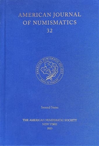 Cover of American Journal of Numismatics 32 (2020)