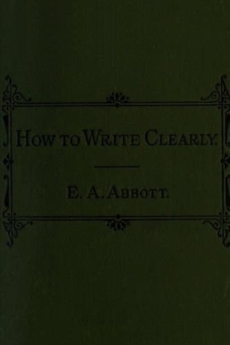 Cover of How to Write Clearly