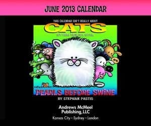 Cover of Pearls Before Swine Single-Month Daily Calendar for June 2013