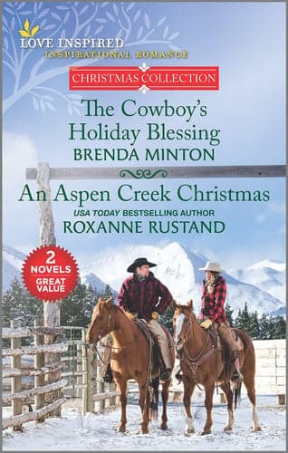 Cover of Cowboy's Holiday Blessing and an Aspen Creek Christmas