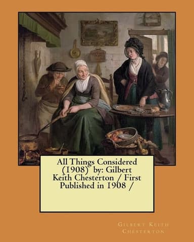 Cover of All things considered