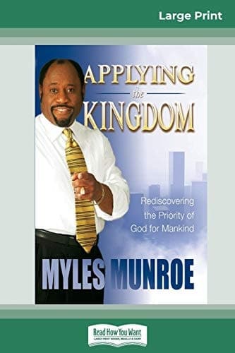 Cover of Applying the Kingdom Tradepaper (16pt Large Print Edition)