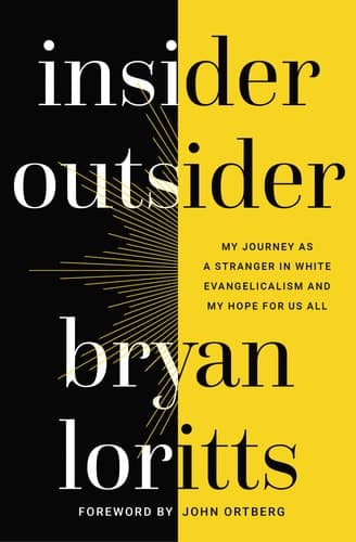 Cover of Insider Outsider: My Journey as a Stranger in White Evangelicalism and My Hope for Us All