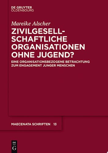 Cover of Zivilgesellschaftliche Organisationen Ohne Jugend?