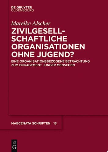 Cover of Zivilgesellschaftliche Organisationen Ohne Jugend?