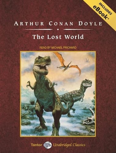 Cover of The Lost World, with eBook
