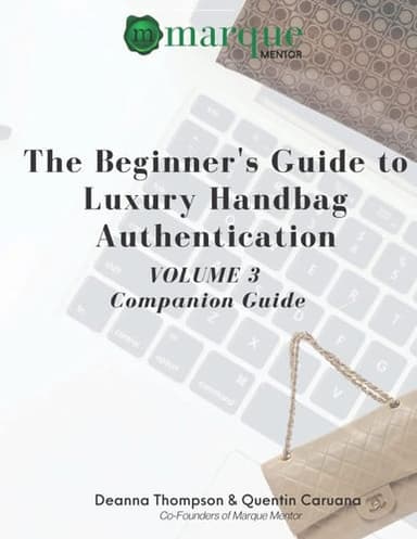 Cover of Beginner's Guide to Luxury Handbag Authentication