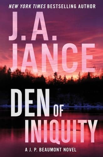 Cover of Den of Iniquity: A J. P. Beaumont Novel