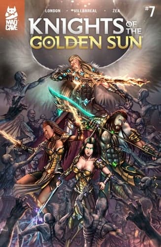 Cover of Knights of the Golden Sun #7