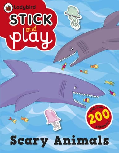 Cover of Scary Animals - Ladybird Stick and Play