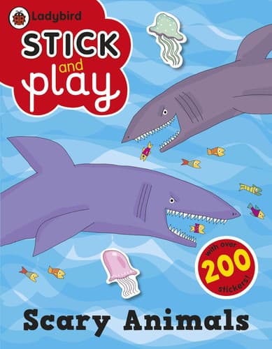 Cover of Scary Animals - Ladybird Stick and Play