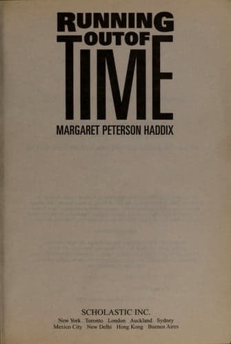 Cover of Running Out of Time (Out of Time #1)