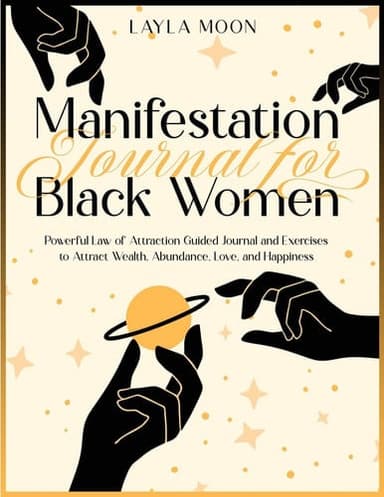 Cover of Manifestation Journal for Black Women