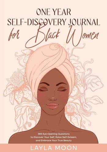 Cover of One Year Self-Discovery Journal for Black Women