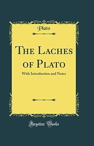 Cover of The Laches of Plato with introduction and notes