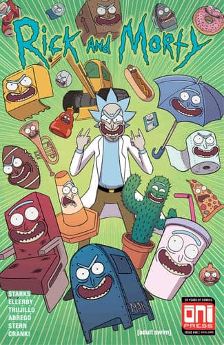 Cover of Rick and Morty #40