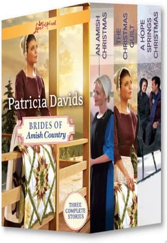 Cover of Patricia Davids Christmas Brides of Amish Country