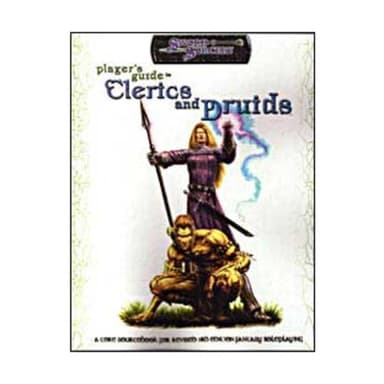 Cover of Player's Guide to Clerics and Druids (Dungeons & Dragons d20 Fantasy Roleplaying)