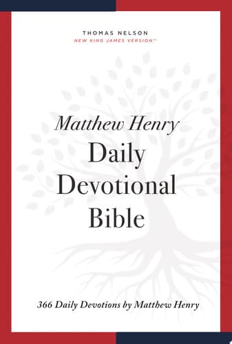 Cover of NKJV, Matthew Henry Daily Devotional Bible