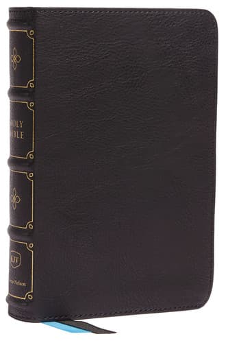 Cover of KJV, Compact Bible, Maclaren Series, Leathersoft, Black, Comfort Print