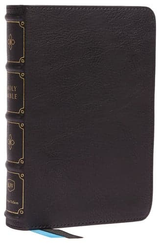 Cover of KJV, Compact Bible, Maclaren Series, Leathersoft, Black, Comfort Print