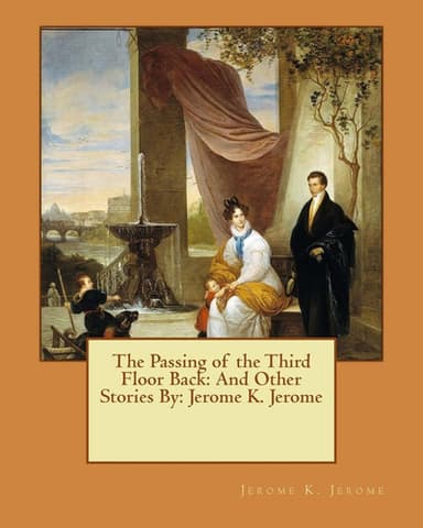 Cover of The passing of the third floor back