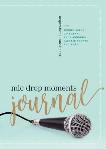 Cover of Mic Drop Moments Journal