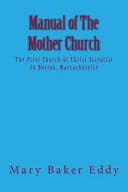 Cover of Manual of the mother church