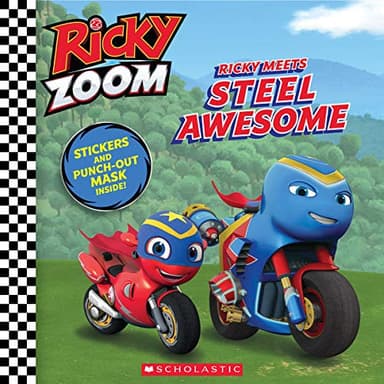 Cover of Ricky Meets Steel Awesome