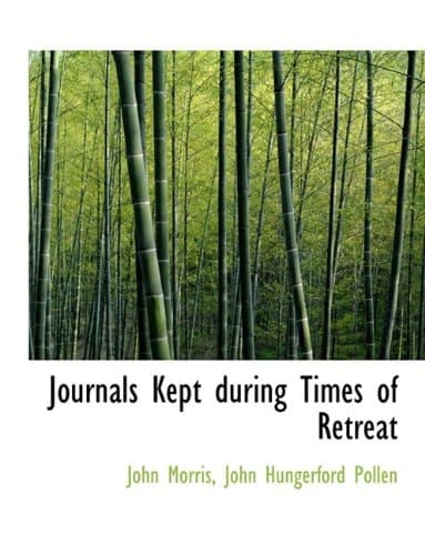 Cover of Journals Kept During Times of Retreat
