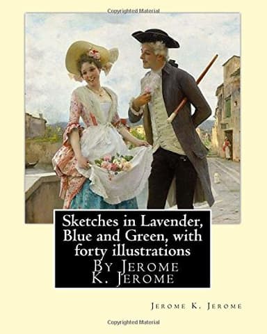 Cover of Sketches in lavender, blue and green