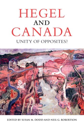 Cover of Hegel and Canada