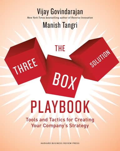Cover of Three-Box Solution Playbook