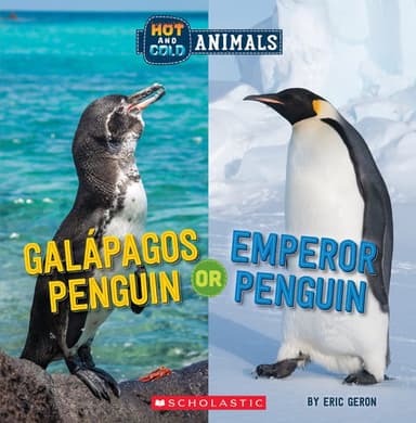 Cover of Galapagos Penguin or Emperor Penguin (Hot and Cold Animals)