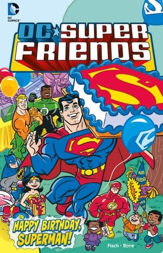 Cover of Happy birthday, Superman!