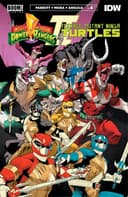 Cover of Mighty Morphin Power Rangers/ Teenage Mutant Ninja Turtles II #4