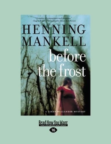 Cover of Before the Frost