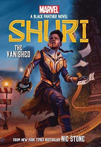 Cover of Vanished (Shuri: a Black Panther Novel #2)