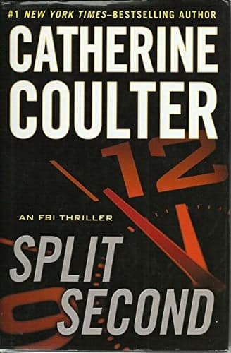 Cover of Split Second, An FBI Thriller LARGE PRINT